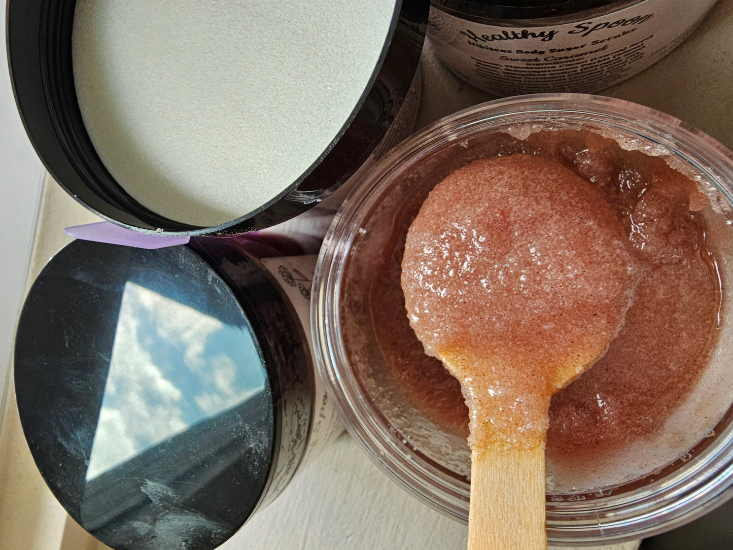 Hibiscus Sugar Scrubs