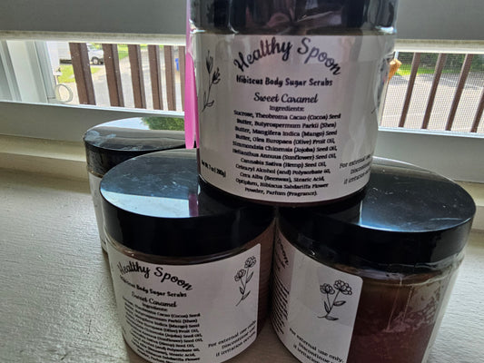 Hibiscus Sugar Scrubs
