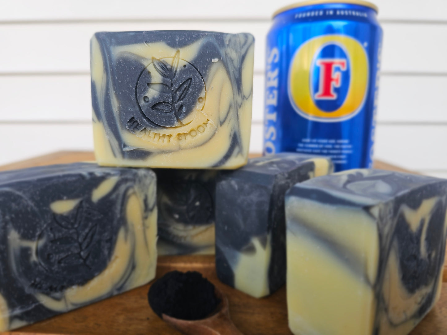 Tallow Charcoal Beer Soap