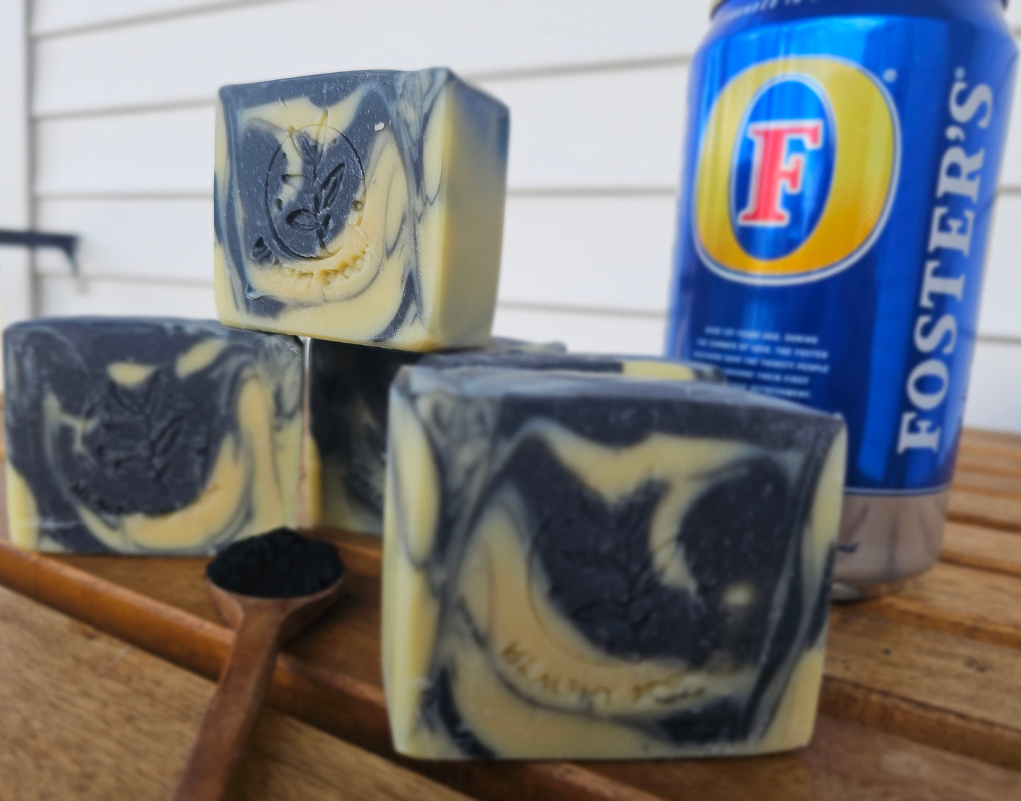 Tallow Charcoal Beer Soap