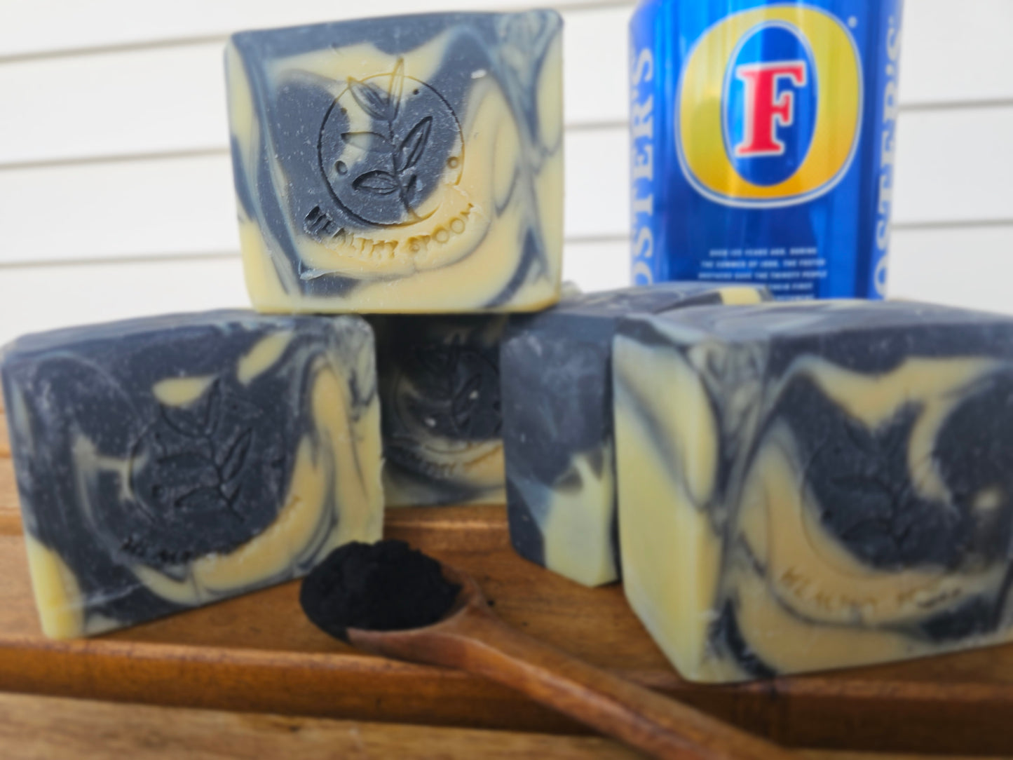 Tallow Charcoal Beer Soap