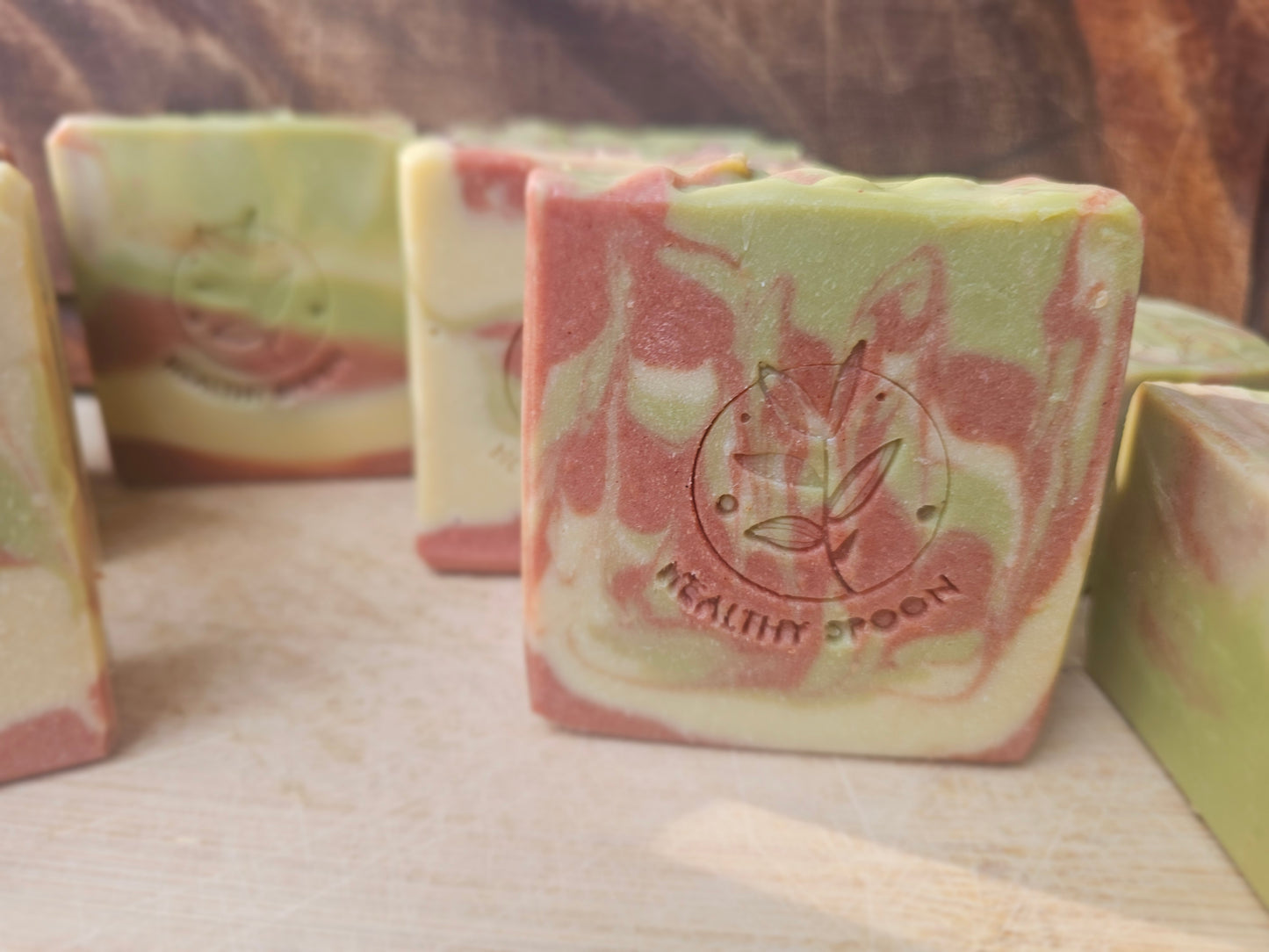 Blush & Clay Swirl Soap